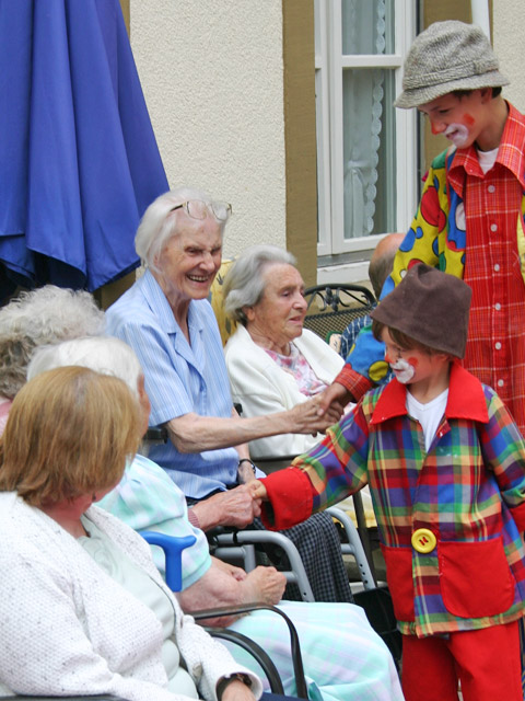 Clowns in der Manege